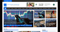 Desktop Screenshot of canadianinvestor.com